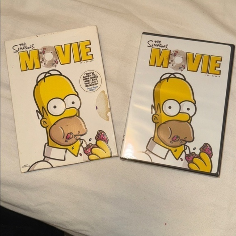 The Simpsons Movie (DVD, 2007, Full Frame) Sealed